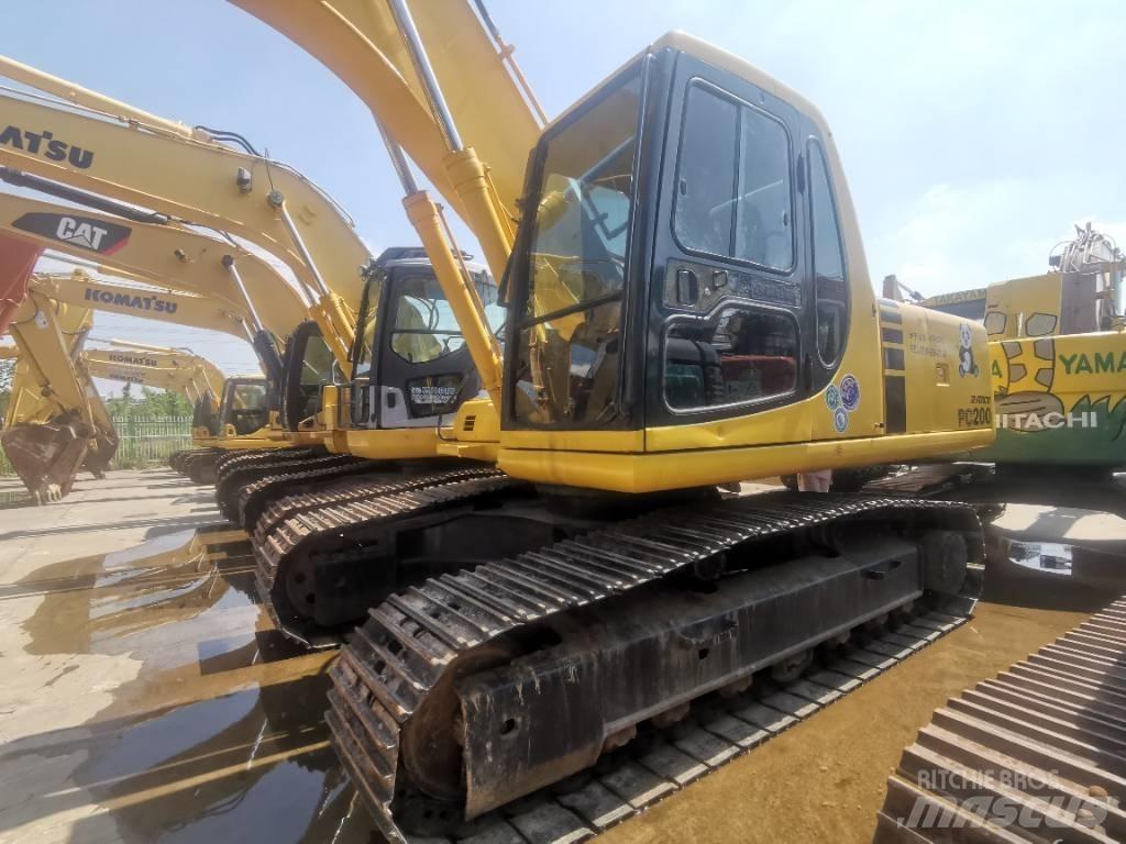 Komatsu PC 200-6 Pásová rýpadla