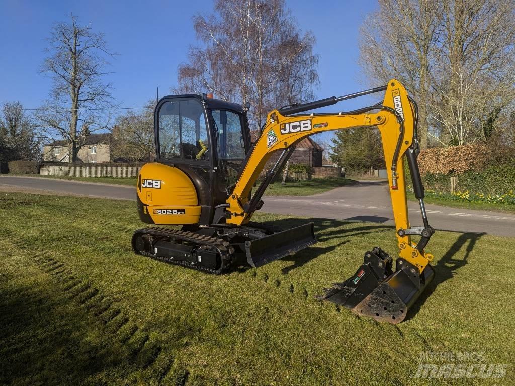 JCB 8026 CTS Mini rýpadla < 7t