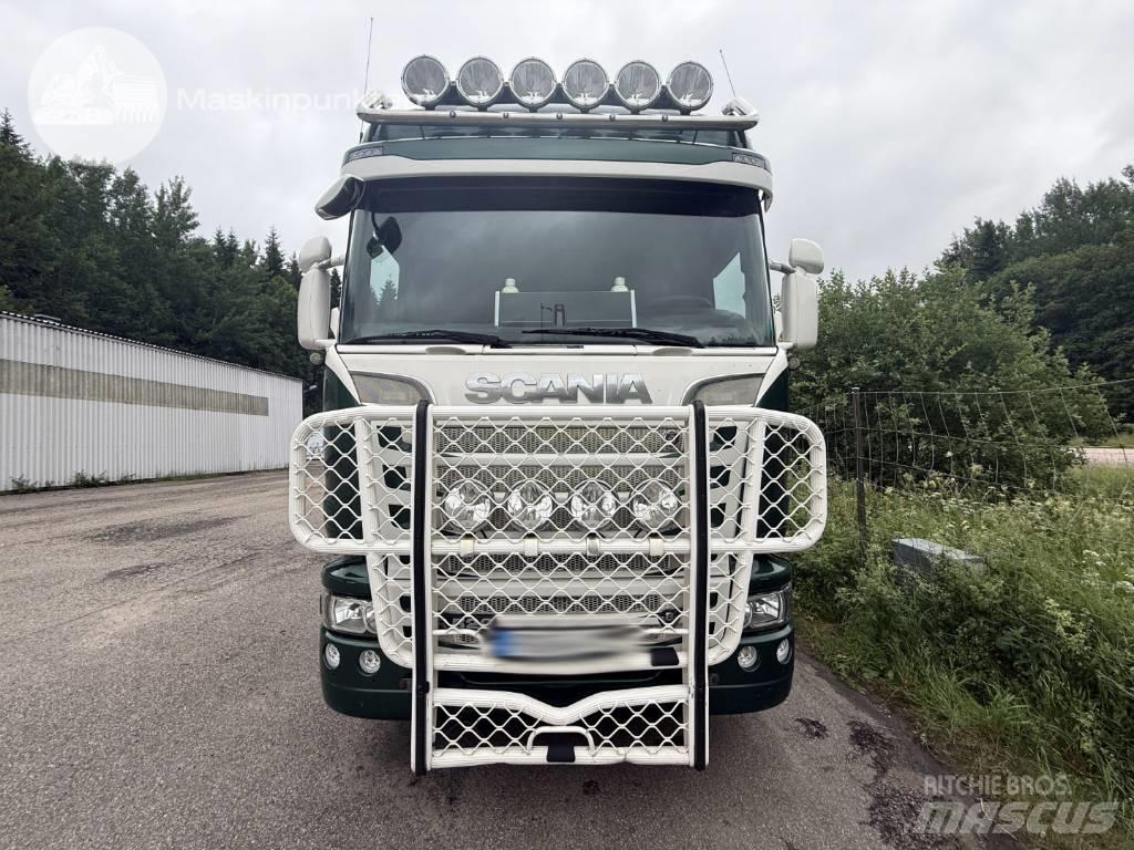 Scania R 520 LB Hákový nosič kontejnerů