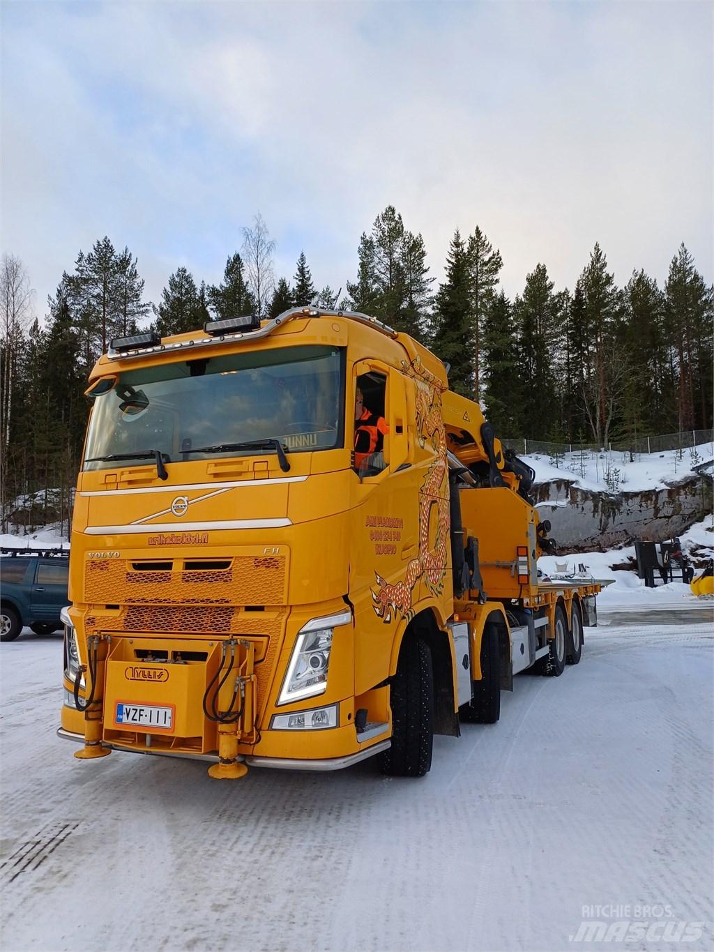 Volvo FH 540 Autojeřáby, hydraulické ruky