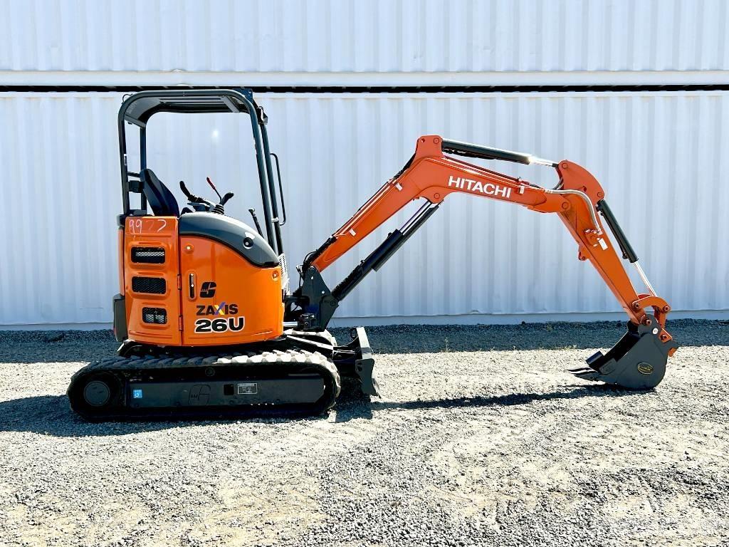 Hitachi ZX26U-5N Mini rýpadla < 7t