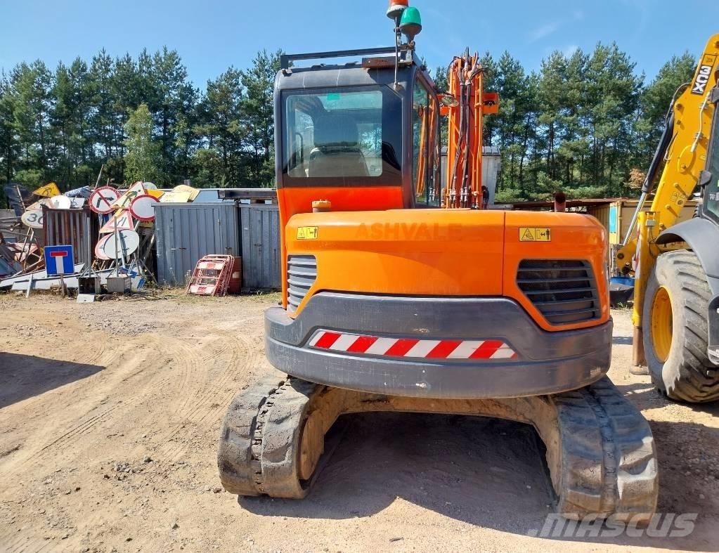 Doosan DX 85 R-3 Midi rýpadla 7t - 12t
