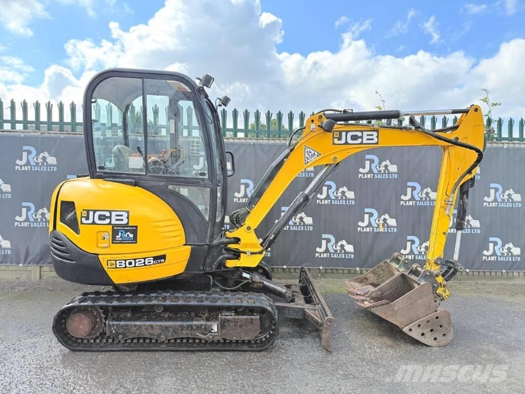 JCB 8026 CTS Mini rýpadla < 7t