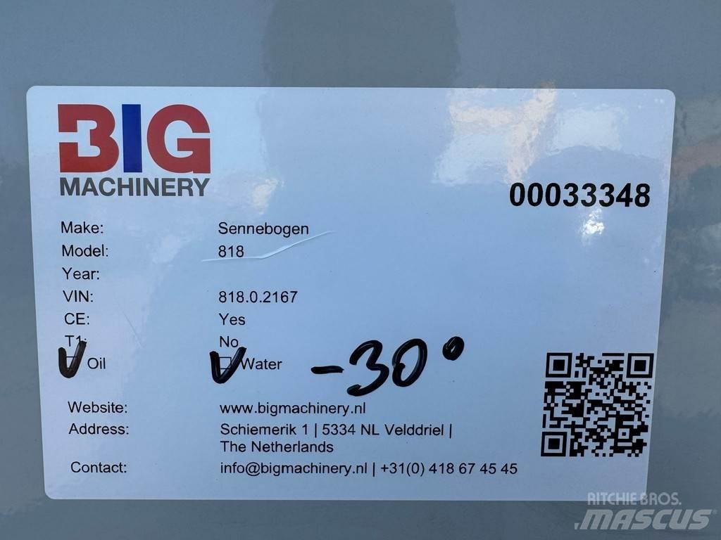 Sennebogen 818E Kolová rýpadla