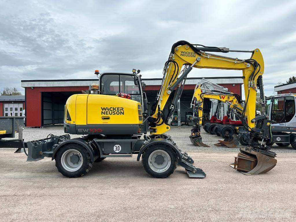 Wacker Neuson EW100 Kolová rýpadla