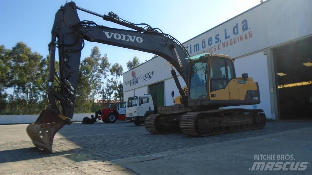 Volvo EC 160 D Pásová rýpadla