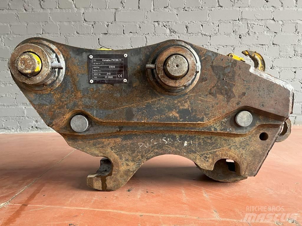Komatsu PW160-11 Rychlospojky