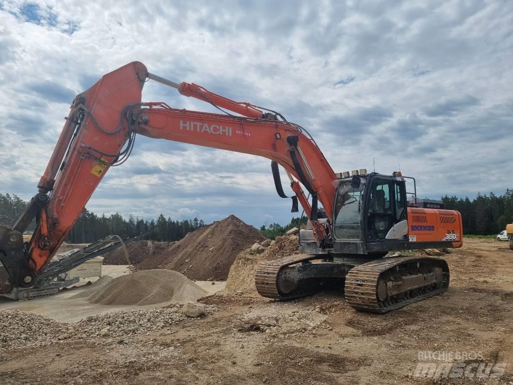 Hitachi ZX 350 LC-6 Pásová rýpadla