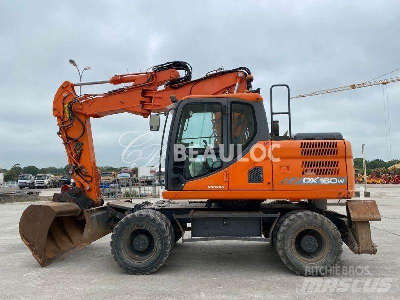 Doosan DX160W Kolová rýpadla