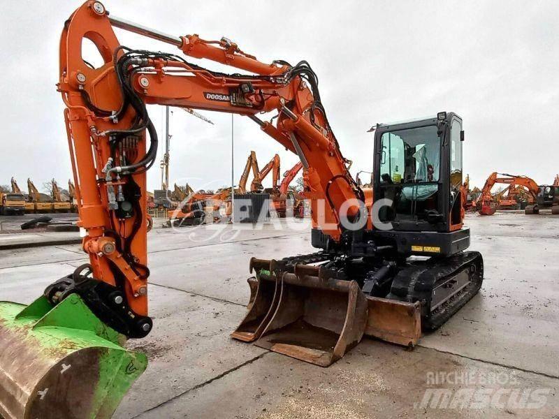 Doosan DX85R Pásová rýpadla