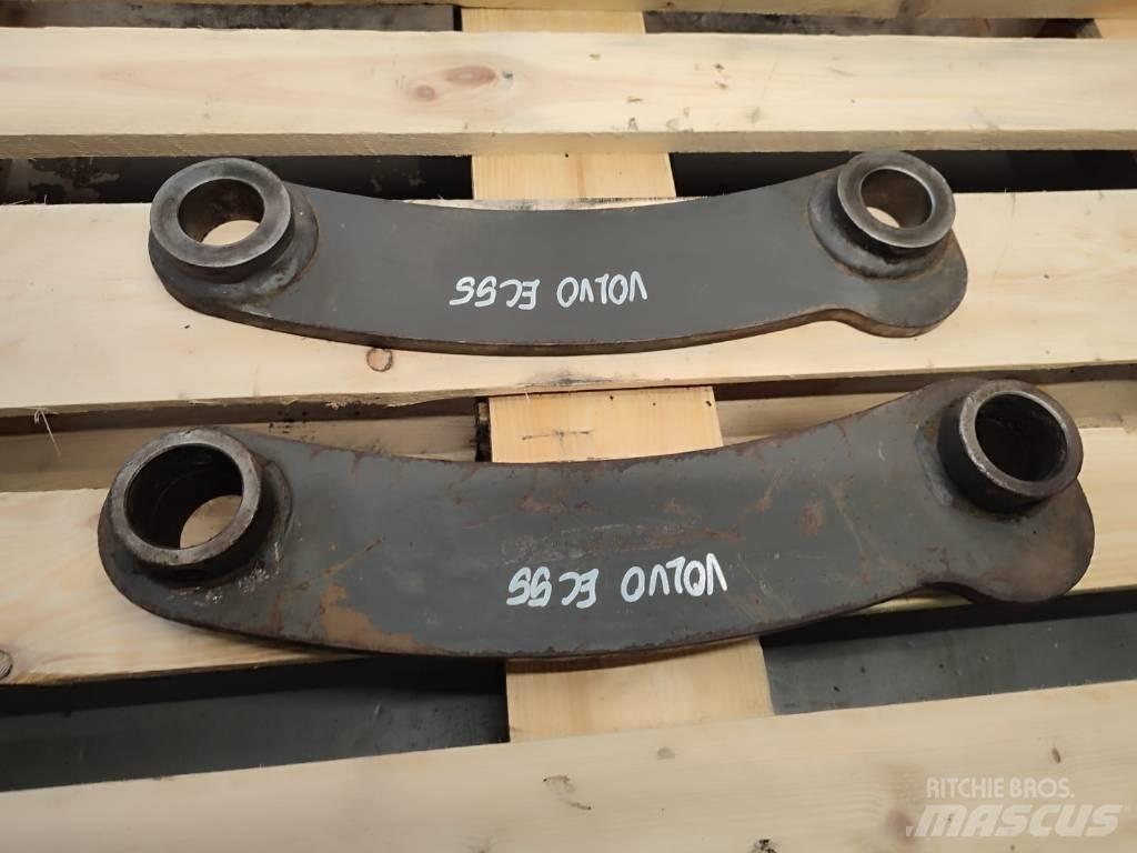 Volvo EC55 coupler Podvozky a zavěšení kol