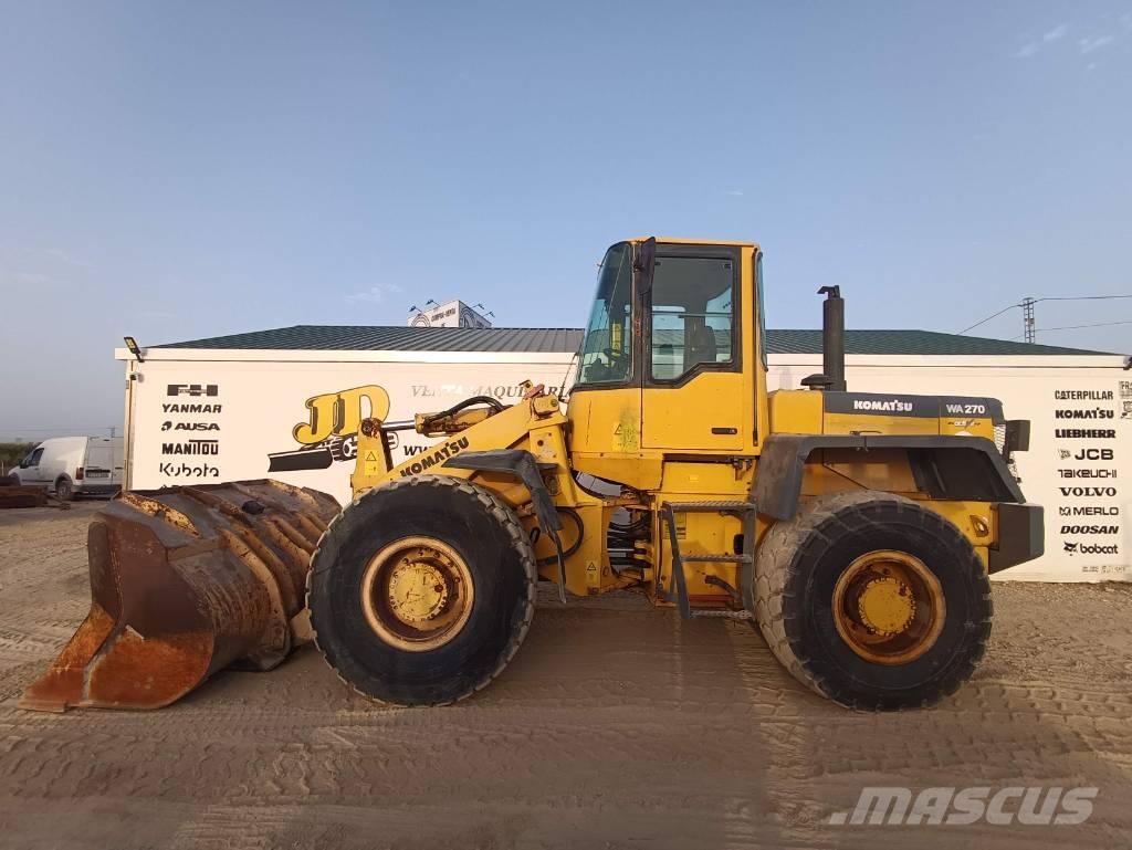 Komatsu WA 270 Kolové nakladače