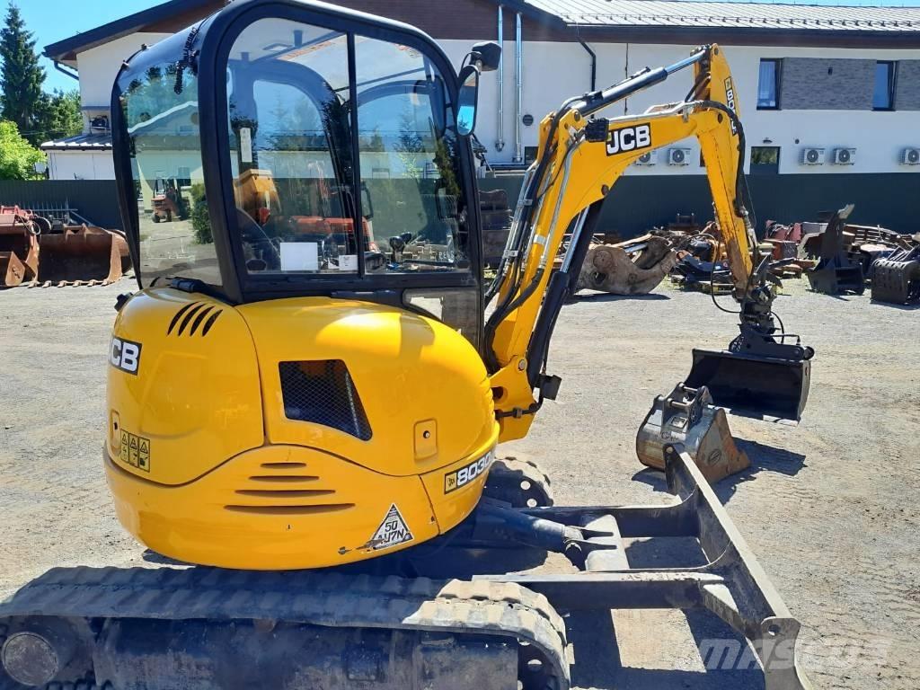 JCB 8030 Mini rýpadla < 7t