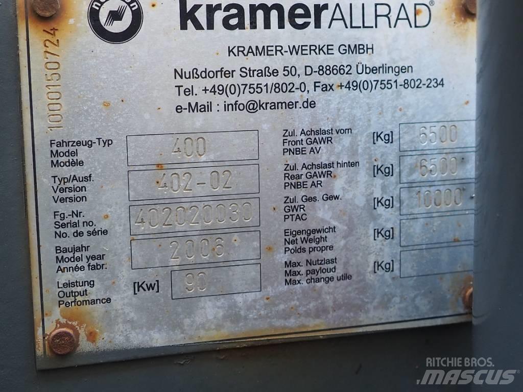 Kramer 4107 Teleskopické manipulátory