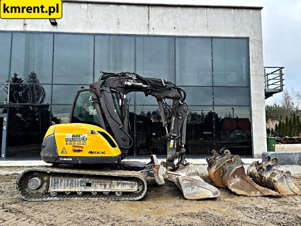 Mecalac 8 M CR Midi rýpadla 7t - 12t