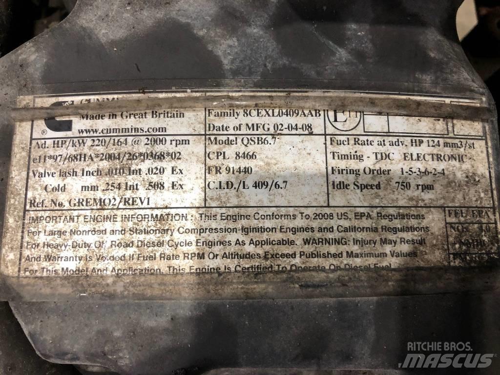  Qummins QSB6,7 Motory
