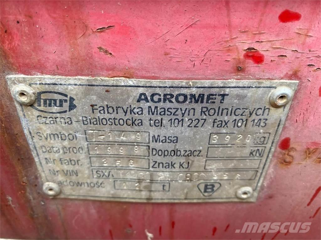 Agromet T-149 Sklápěcí přívěsy