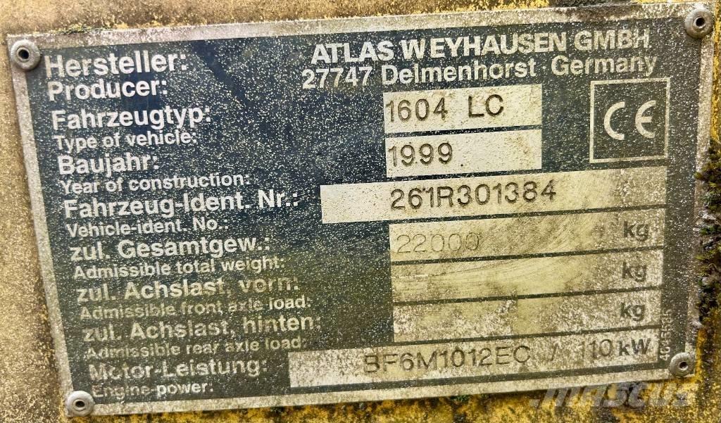 Atlas 1604 LC Pásová rýpadla
