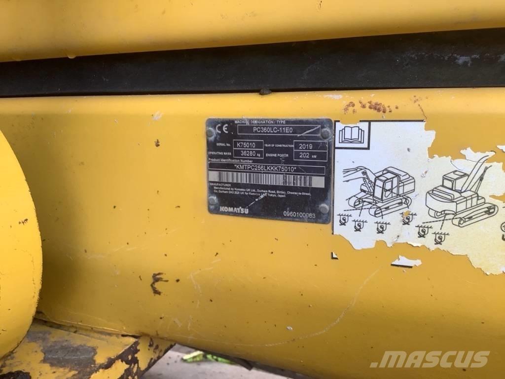 Komatsu PC 360 LC-11 Pásová rýpadla