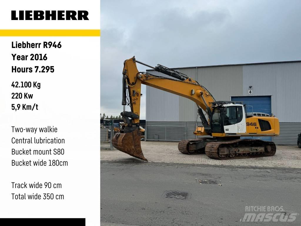 Liebherr R946 Pásová rýpadla