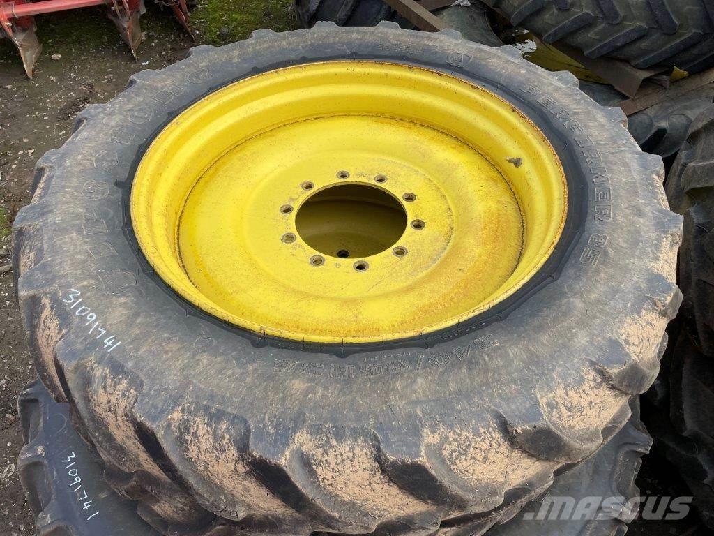  380/90R50 Pneumatiky, kola a ráfky