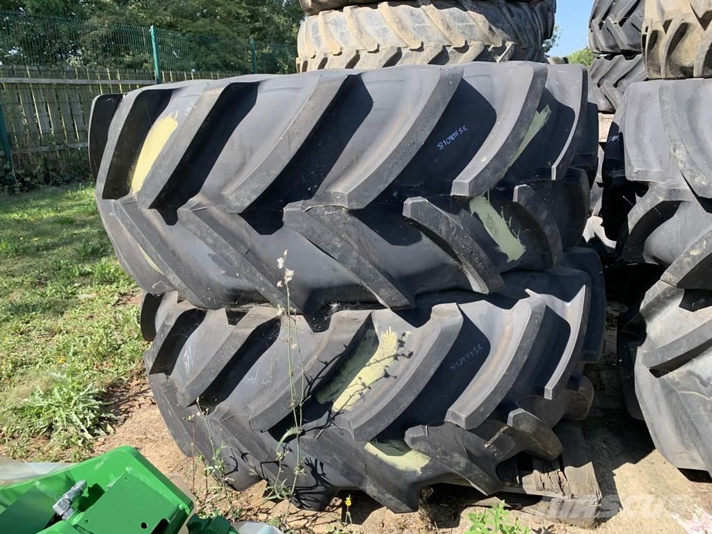 650/75R38 Pneumatiky, kola a ráfky