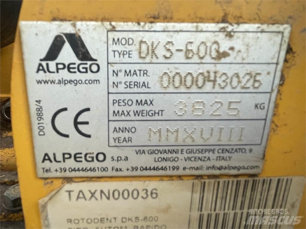 Alpego DKS-600 Rotační brány a půdní frézy