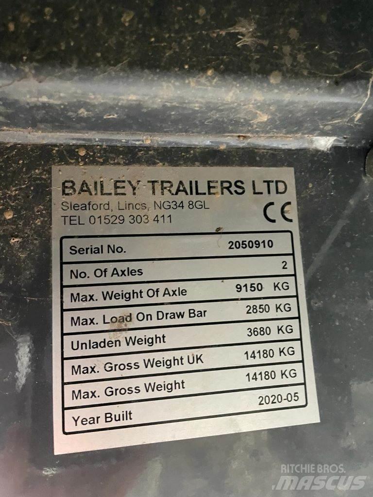 Bailey 10 TONNE Balíkové přívěsy