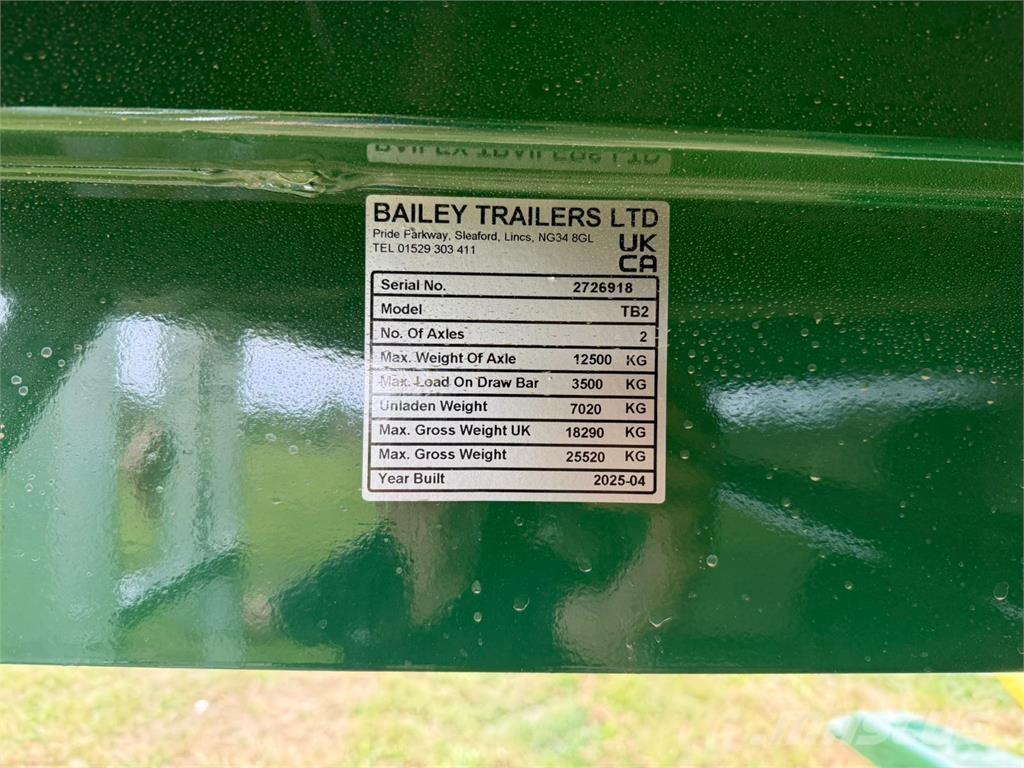 Bailey TB18 Přívěsy pro různé účely