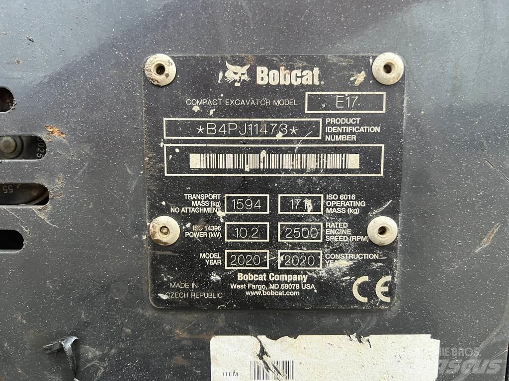 Bobcat E17 Mini rýpadla < 7t