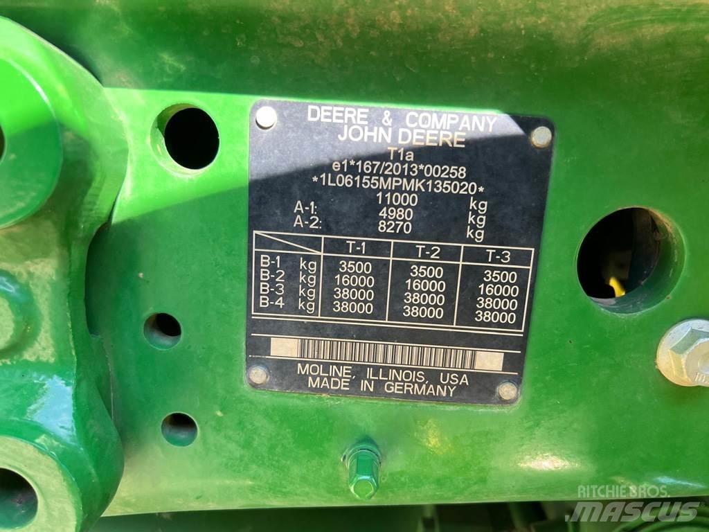 John Deere 6155M Traktory