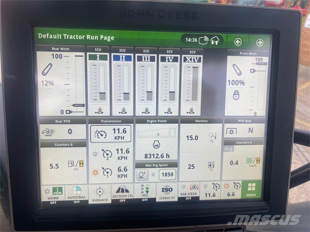 John Deere 6250R Traktory