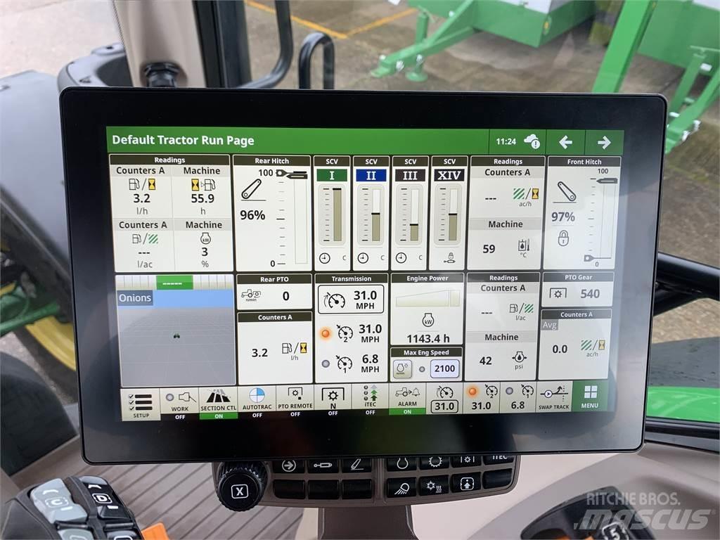 John Deere 6R185 Traktory