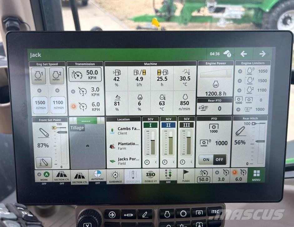 John Deere 6R185 Traktory