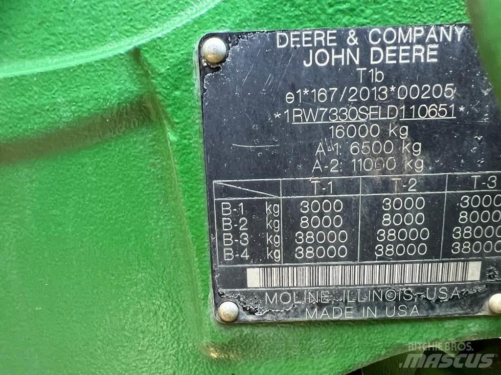 John Deere 7R330 Traktory