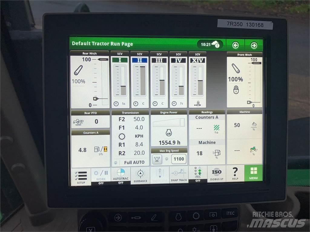 John Deere 7R350 Další