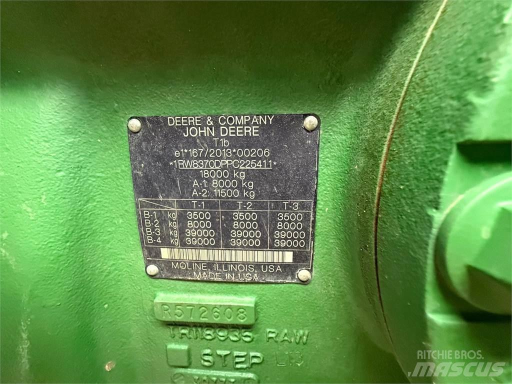 John Deere 8R370 Další