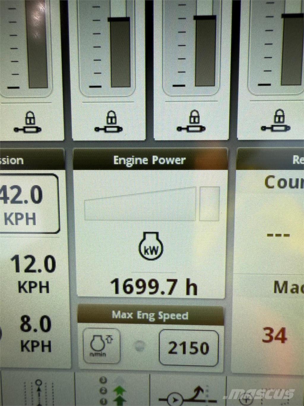 John Deere 8RX370 Traktory