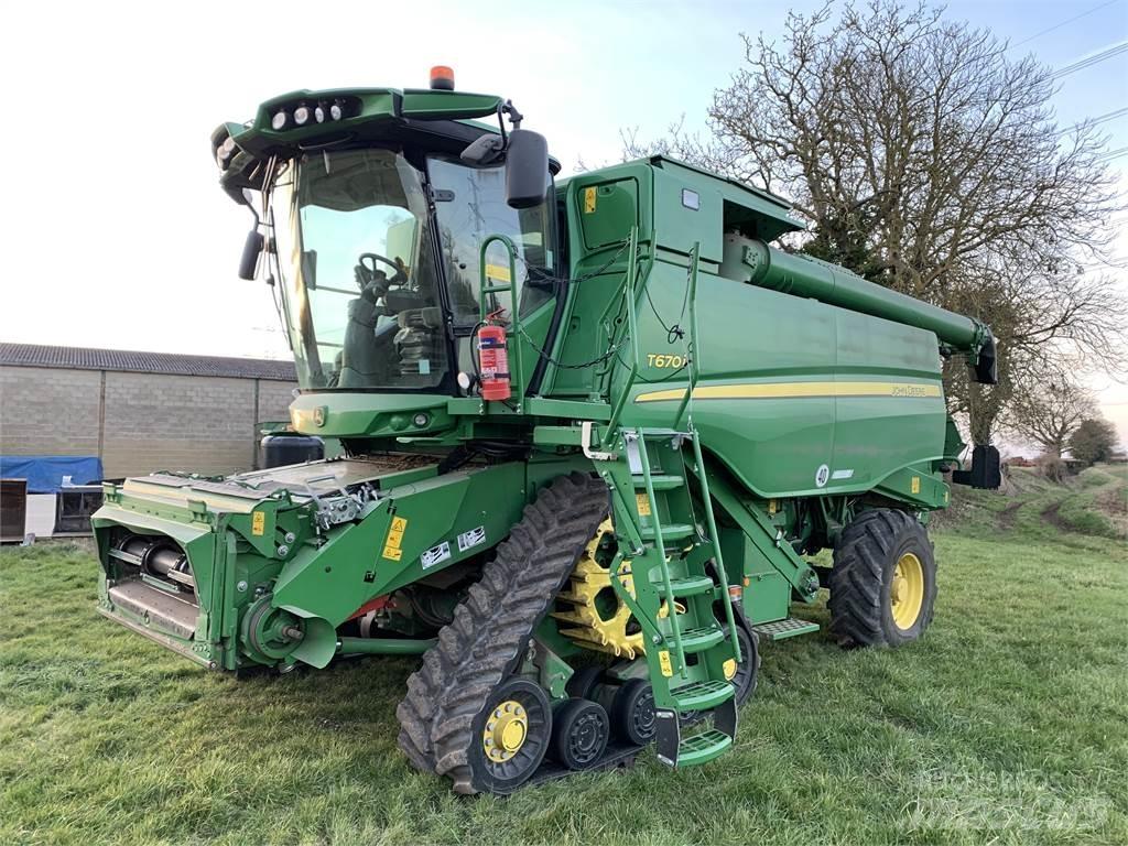 John Deere T670 Sklízecí mlátičky