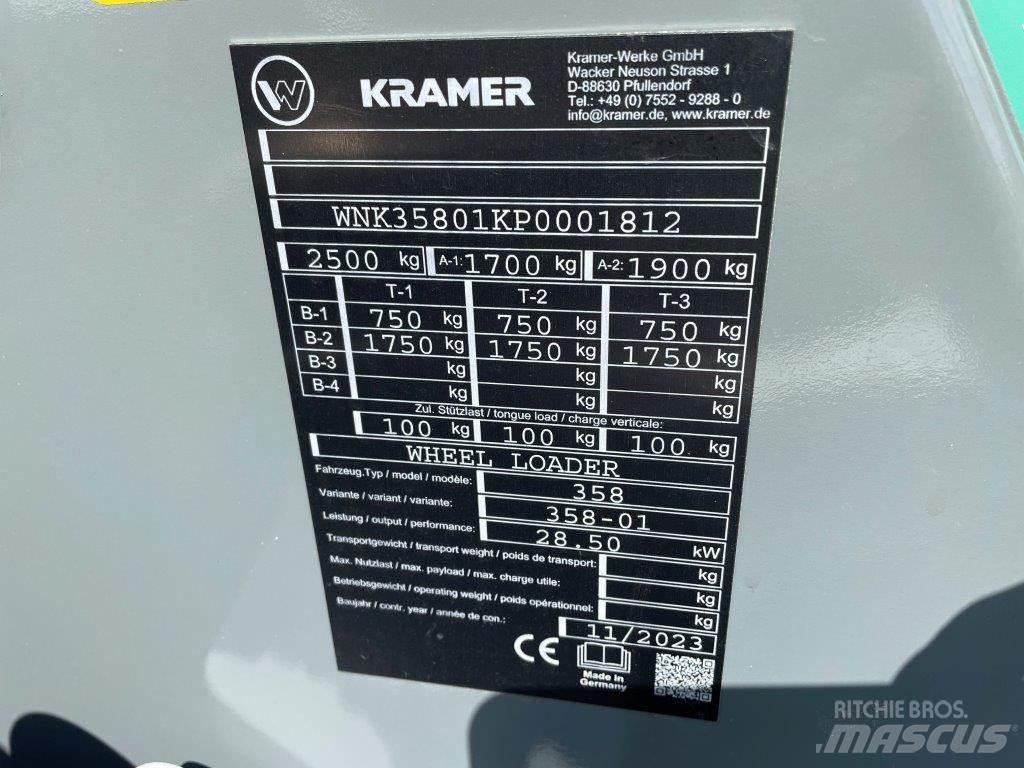 Kramer KL14.5 Teleskopické nakladače pro zemědělství