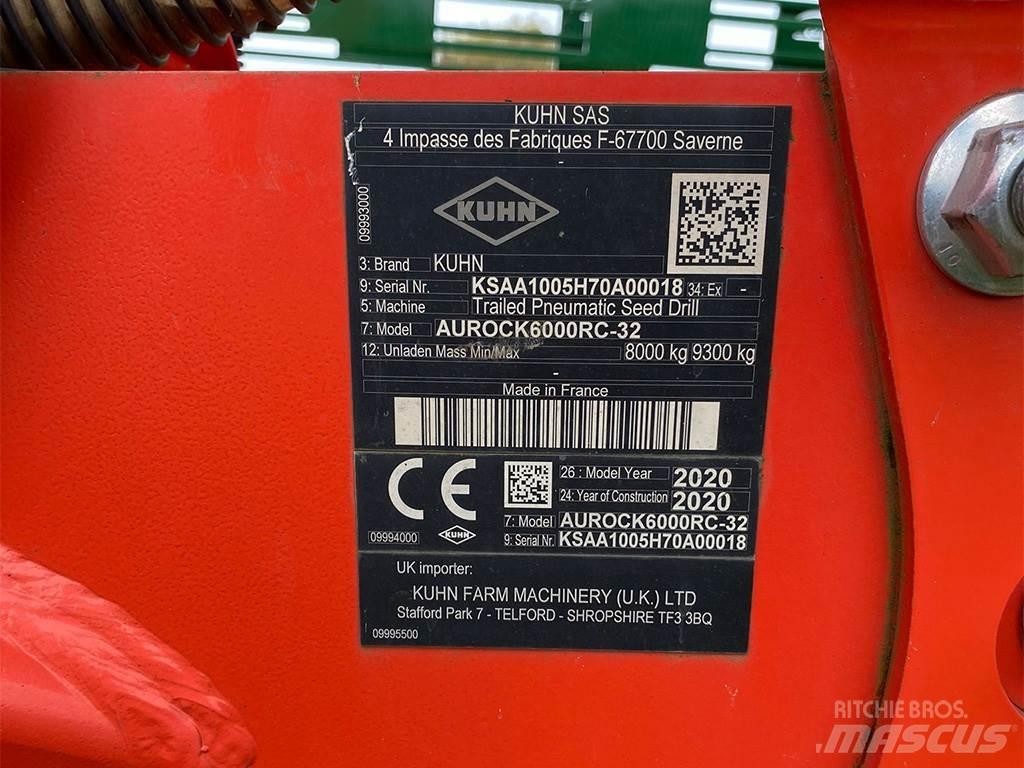 Kuhn AUROCK 6000 Mechanické secí stroje