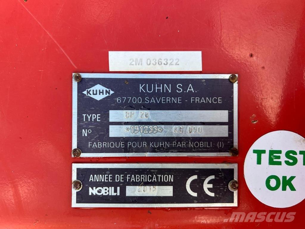 Kuhn BP28 Mulčovače
