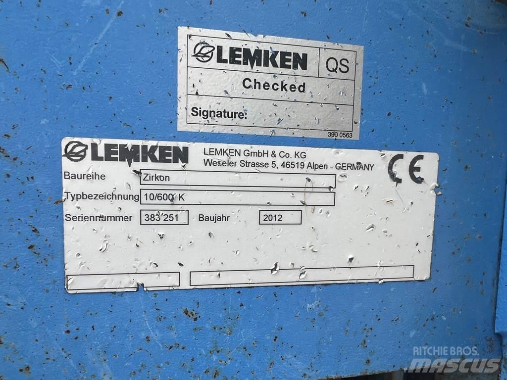 Lemken ZIRKON 10 Rotační brány a půdní frézy