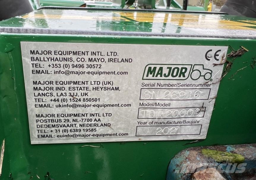 Major TDR20000 Mulčovače