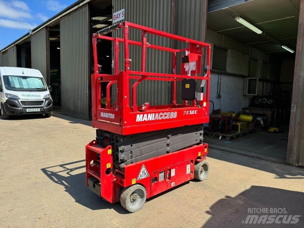 Manitou 78 SEC Nůžková zvedací plošina
