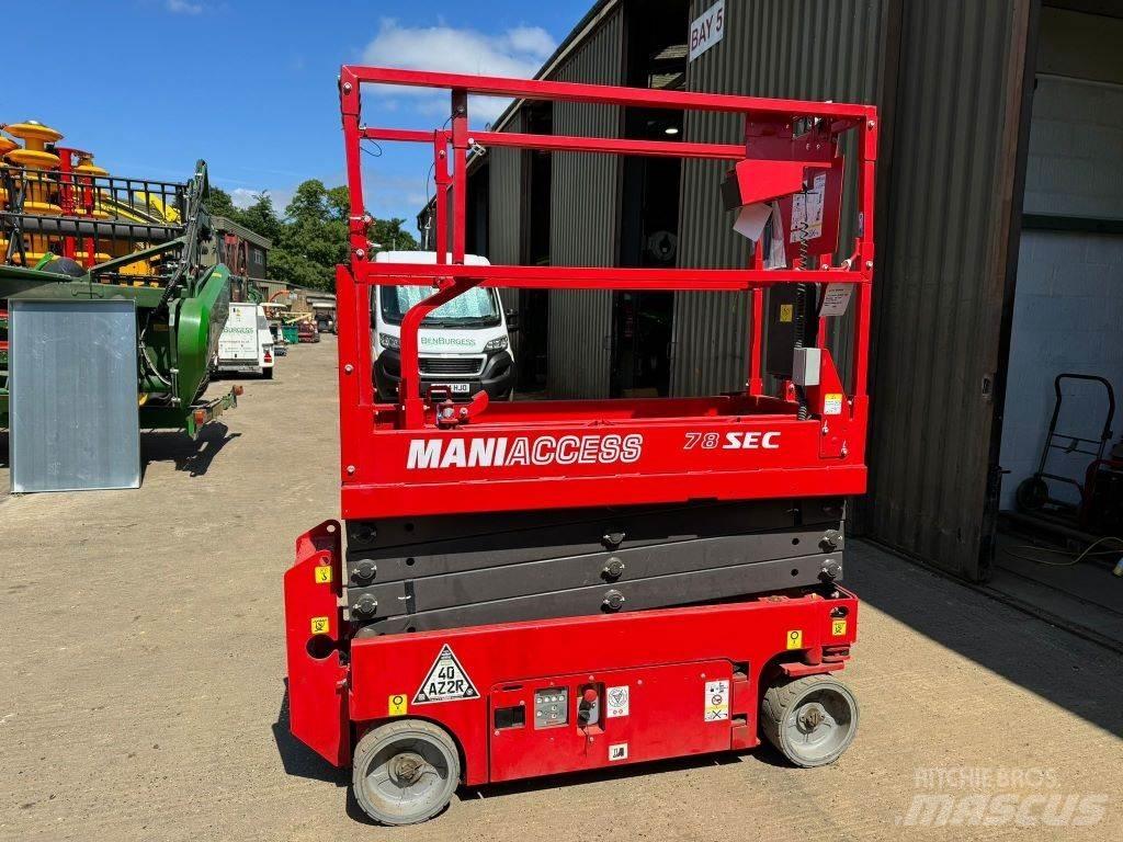 Manitou 78 SEC Nůžková zvedací plošina