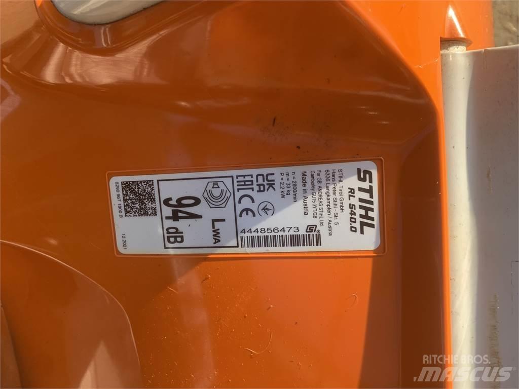 Stihl RL540 Další