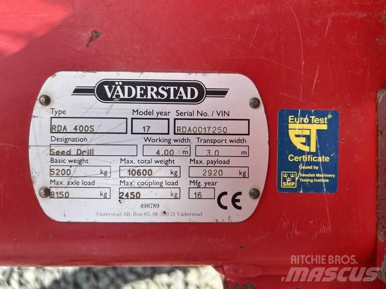 Väderstad RDA400S Mechanické secí stroje