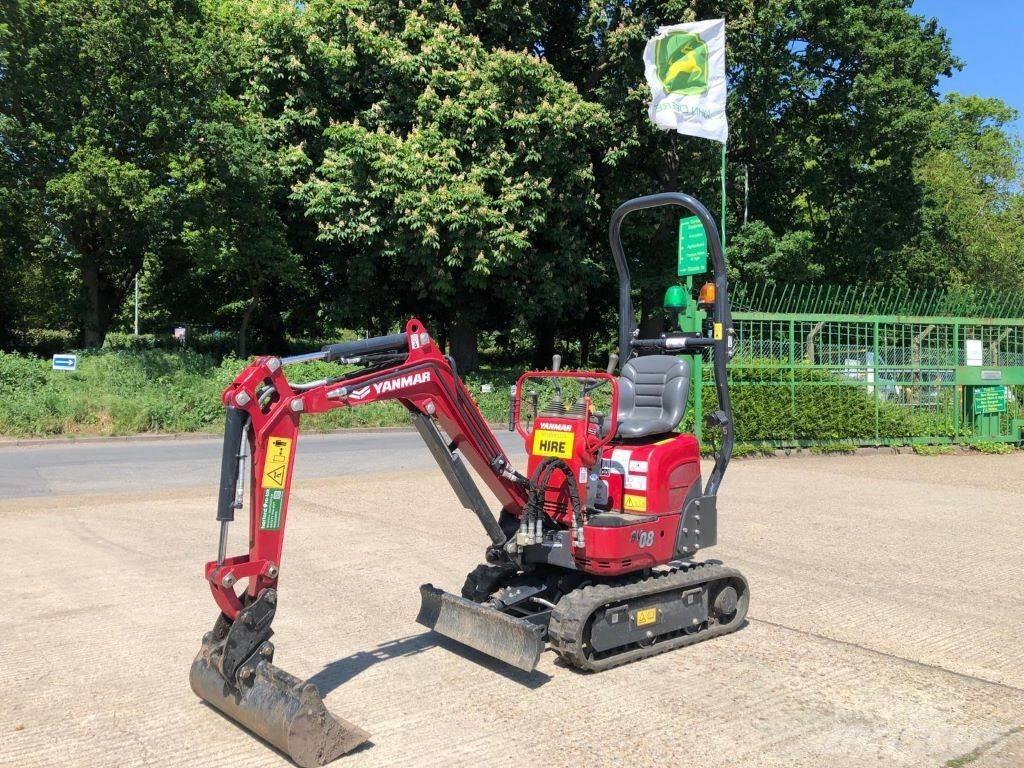 Yanmar SV08-1C Midi rýpadla 7t - 12t