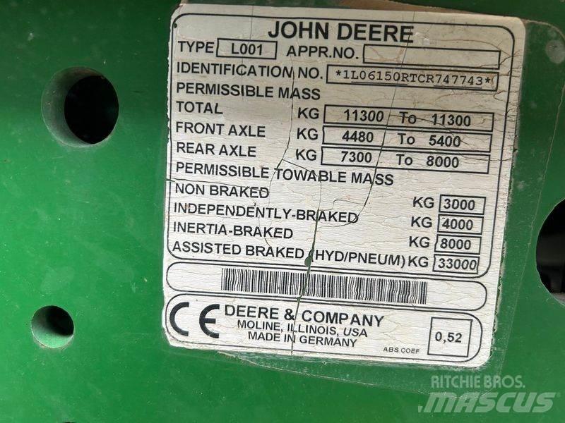 John Deere 6150R Traktory